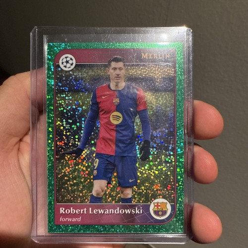 Robert Lewandowski 2024 Topps Merlin Chrome Parallel /99