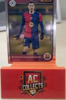Robert Lewandowski 2024 Topps Merlin Chrome UCC