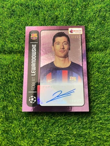 Robert Lewandowski 2021 Topps Merlin Heritage /25