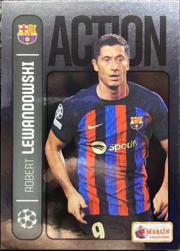 Robert Lewandowski 2022 Topps Merlin Heritage 98 UCL #158