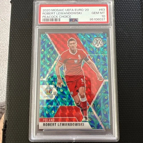 Robert Lewandowski 2020 Panini Mosaic Peacock