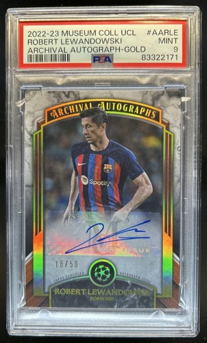 Robert Lewandowski 2022 Topps Museo Oro /50
