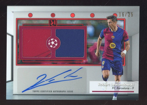 Robert Lewandowski 2024 Topps Museum /25