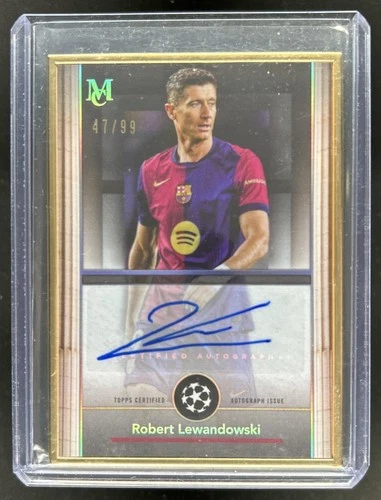 Robert Lewandowski 2024 Topps Museum /99