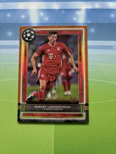 Robert Lewandowski 2020 Topps Museum Copper /99