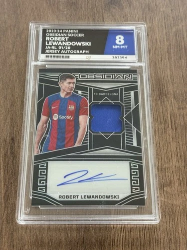 Robert Lewandowski 2022 Panini Obsidian 1/20
