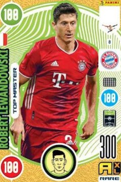 Robert Lewandowski 2021 Panini Adrenalyn XL FIFA 365