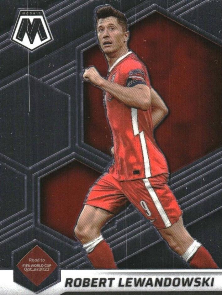 Robert Lewandowski 2021 Panini Mosaic Road to FIFA World Cup