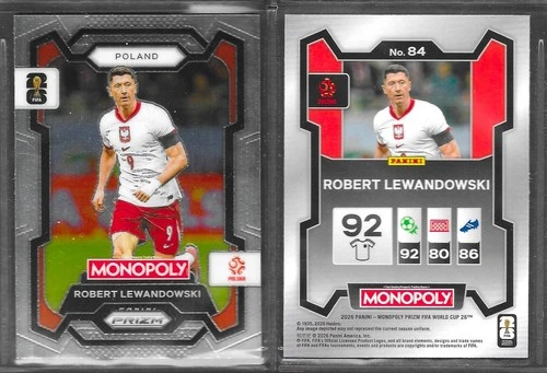 Robert Lewandowski 2026 Panini Prizm #84