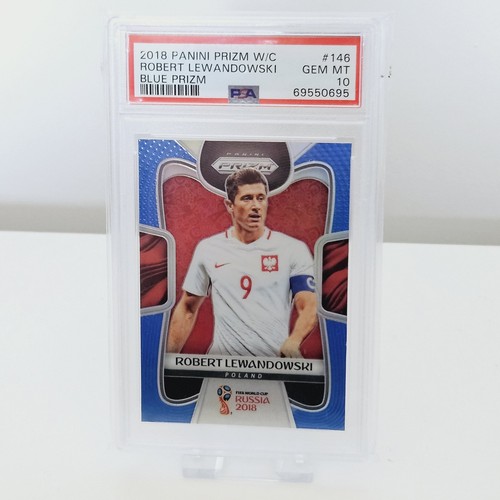 Robert Lewandowski 2018 Panini Prizm Blue /199