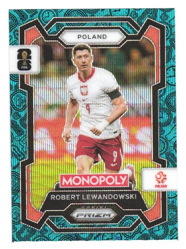 Robert Lewandowski 2026 Panini Prizm Blue Wave