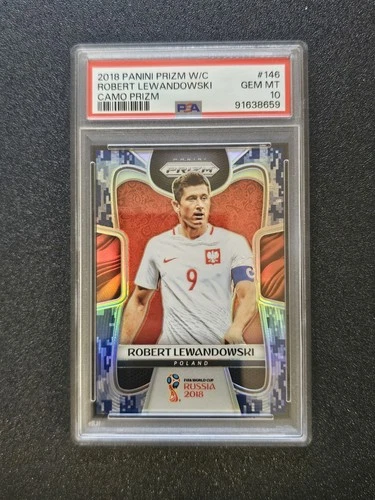 Robert Lewandowski 2018 Panini Prizm Camo /20
