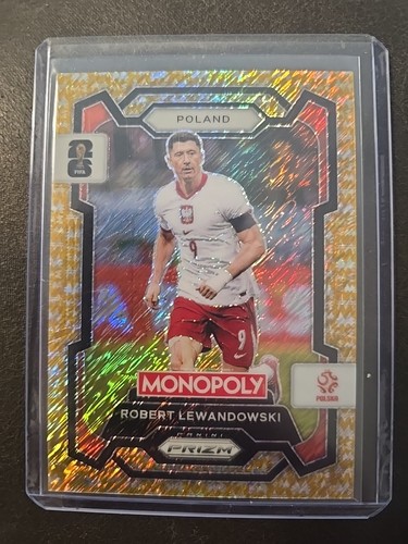 Robert Lewandowski 2026 Panini Prizm Gold /500
