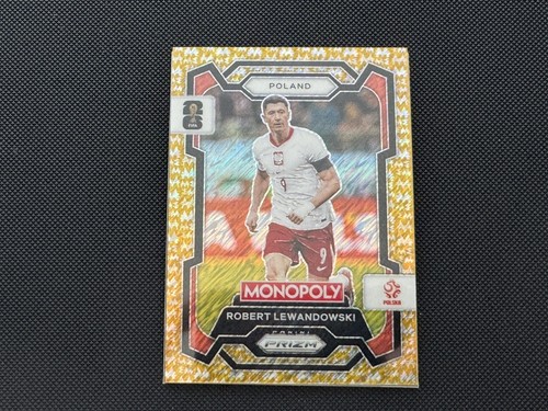 Robert Lewandowski 2026 Panini Prizm Gold Shimmer /500
