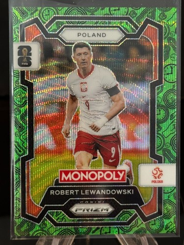 Robert Lewandowski 2026 Panini Prizm Green