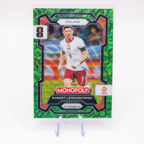 Robert Lewandowski 2026 Panini Prizm Green Wave