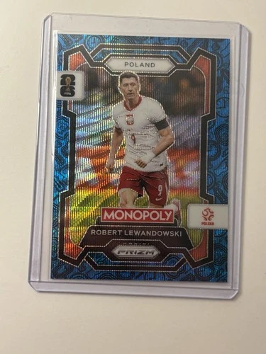 Robert Lewandowski 2026 Panini Prizm Onda Azul