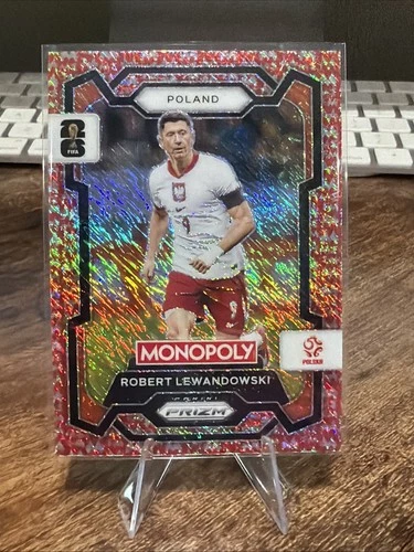 Robert Lewandowski 2026 Panini Prizm Red /100