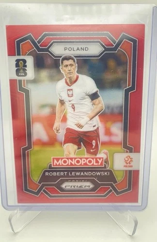 Robert Lewandowski 2026 Panini Prizm Red Prizm