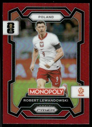Robert Lewandowski 2026 Panini Prizm Red Prizms