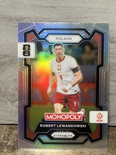 Robert Lewandowski 2026 Panini Prizm Silver Prizm