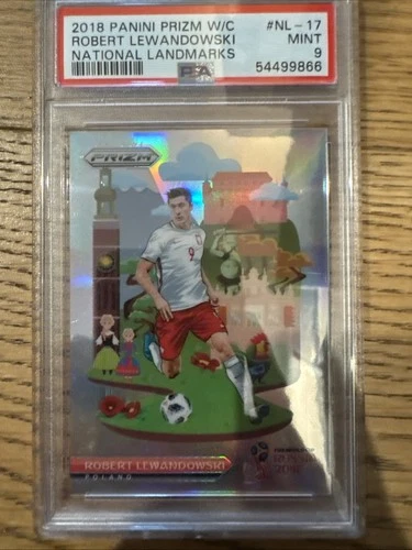 Robert Lewandowski 2018 Panini Prizm World Cup