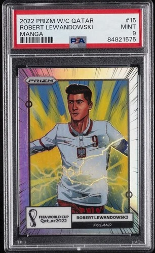 Robert Lewandowski 2022 Panini Prizm World Cup