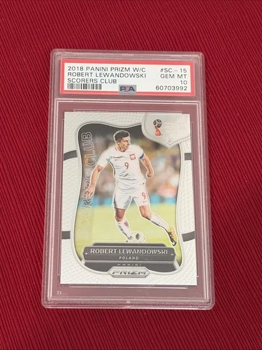 Robert Lewandowski 2018 Panini Prizm World Cup SC-15