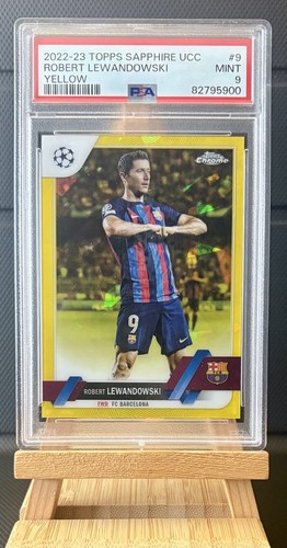 Robert Lewandowski 2022 Topps Sapphire Yellow /99