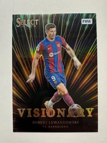 Robert Lewandowski 2023 Panini Select FIFA