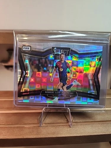 Robert Lewandowski 2024 Panini Select FIFA Pandora Prizm #218