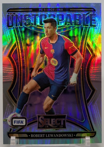 Robert Lewandowski 2024 Panini Select FIFA Silver Prizm #2