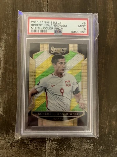 Robert Lewandowski 2016 Panini Select Multi Color Prizm