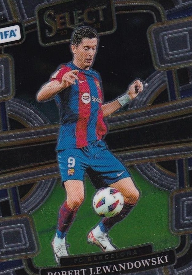 Robert Lewandowski 2023 Panini Select Pink /25