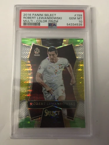 Robert Lewandowski 2017 Panini Select Prizm