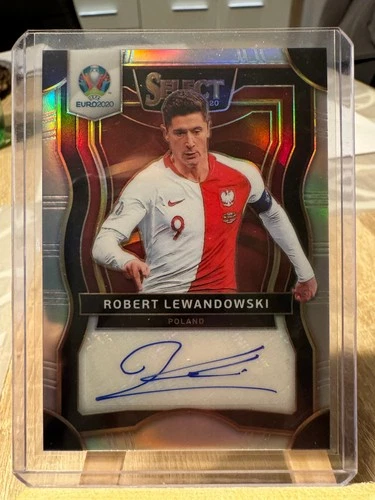 Robert Lewandowski 2020 Panini Select Prizm