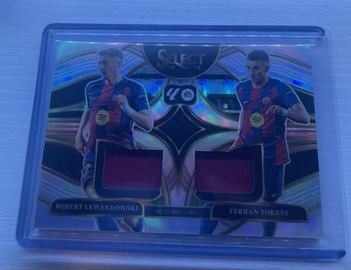 Robert Lewandowski 2025 Panini Select Prizm
