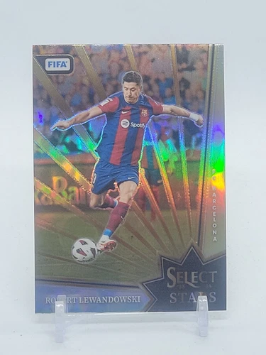 Robert Lewandowski 2023 Panini Select Prizm
