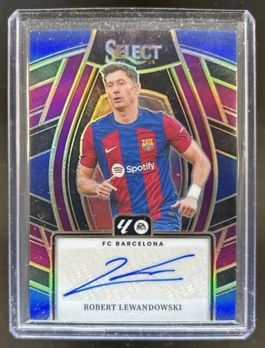 Robert Lewandowski 2023 Panini Select Purple /25