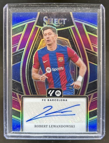 Robert Lewandowski 2024 Panini Select Purple /25