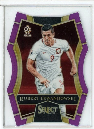 Robert Lewandowski 2016 Panini Select Purple Prizm /149