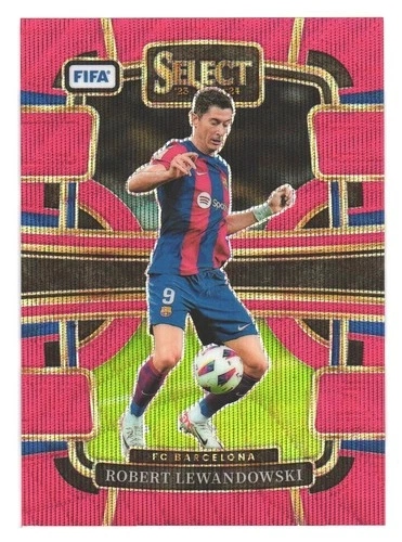 Robert Lewandowski 2023 Panini Select Red Wave /149