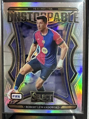 Robert Lewandowski 2024 Panini Select Silver Prizm #2