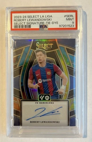 Robert Lewandowski 2023 Panini Select Tie Dye /15