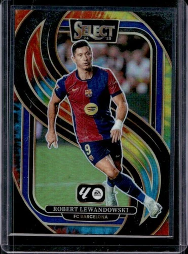 Robert Lewandowski 2024 Panini Select Tie-Dye Prizm /25