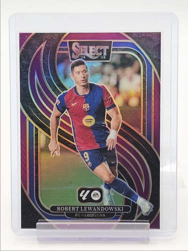 Robert Lewandowski 2024 Panini Select Viola /99