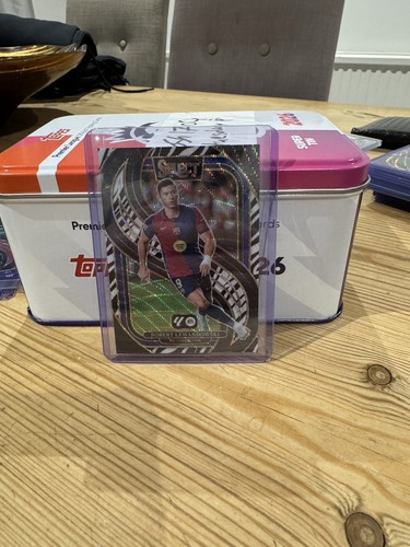 Robert Lewandowski 2024 Panini Select Zebra Prizm
