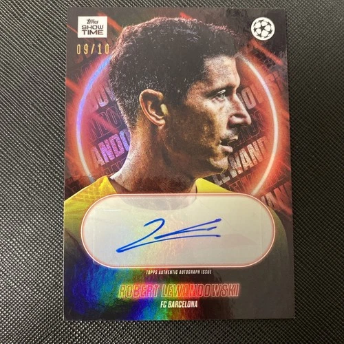 Robert Lewandowski 2023 Topps Showtime 9/10