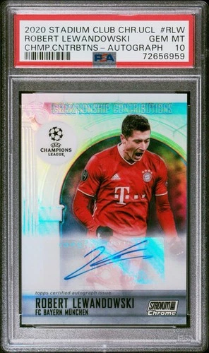 Robert Lewandowski 2021 Topps Stadium Club Chrome /10