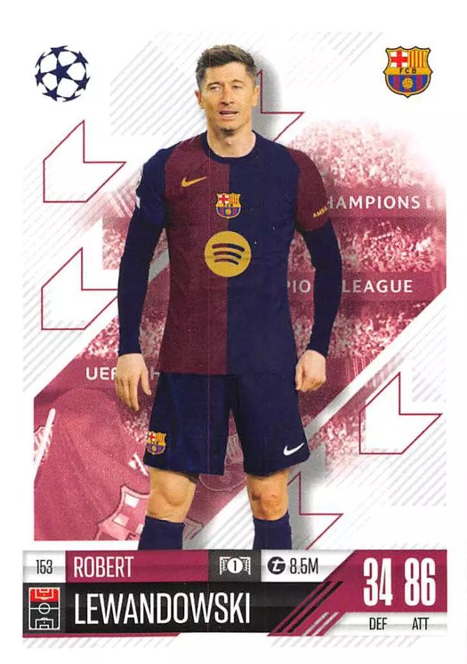 Robert Lewandowski 2024 Topps Match Attax UEFA Club Competitions